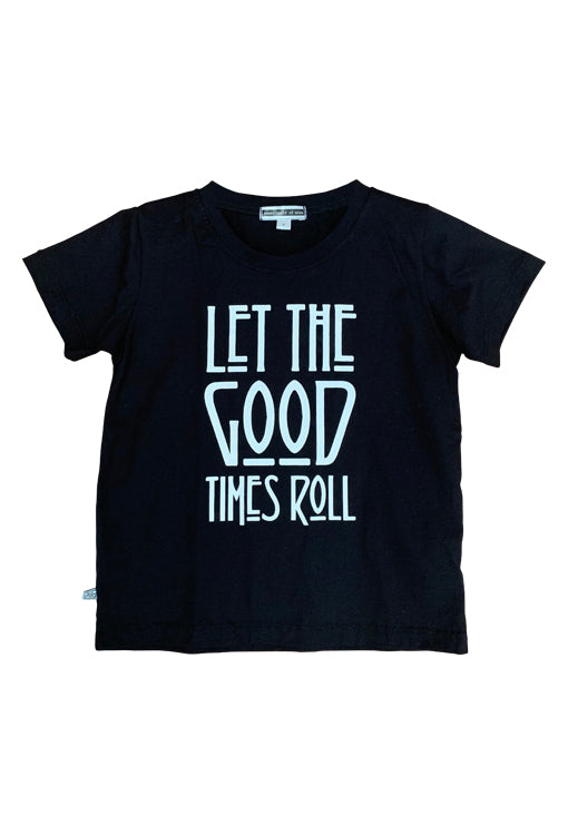 Let the Good Times Roll Tee - Black