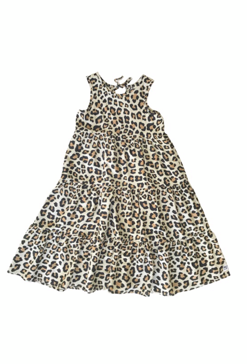 Mali Maxi Dress - Leopard Print