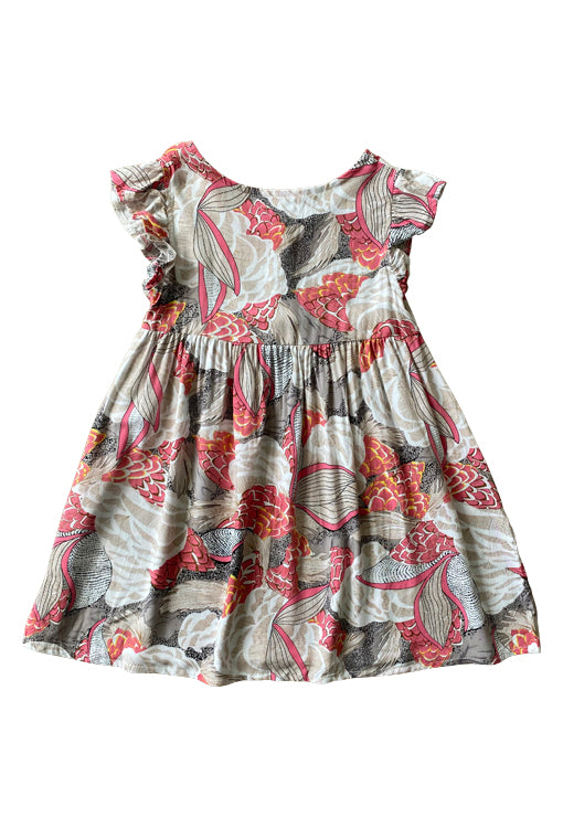 Babydoll Dress - Floraison Pink