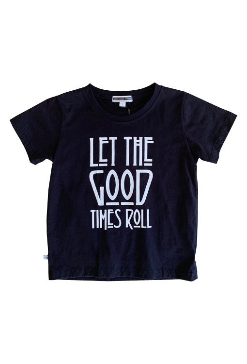 Let the Good Times Roll Tee - Black