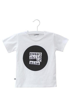 Sweet Child of Mine Logo Tee Shirt Circle Print